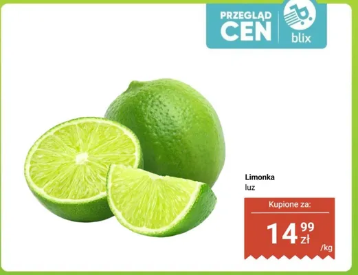 Limonka luz promocja w Dino