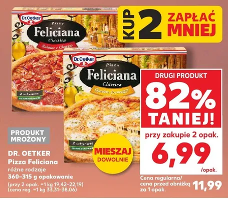 Pizza Feliciana Classica różne rodzaje promocja w Kaufland