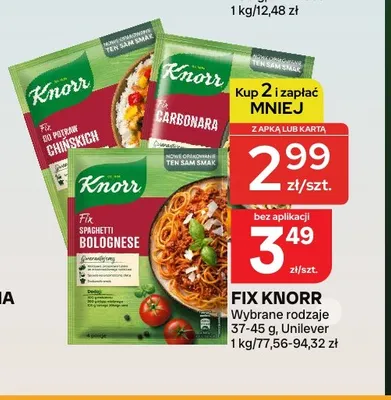 Fix Knorr promocja w Chorten