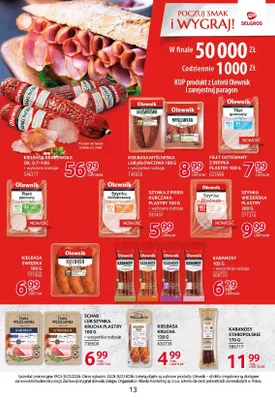Kiełbasa swojska Olewnik 180 g promocja w Selgros