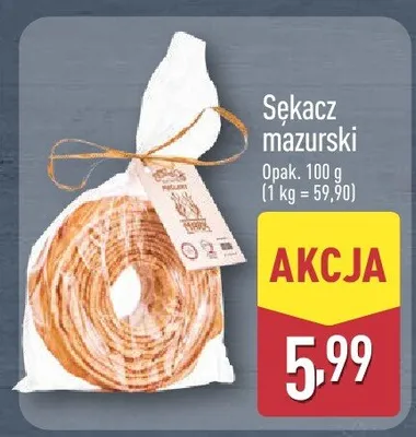 Sękacz mazurski promocja w Aldi
