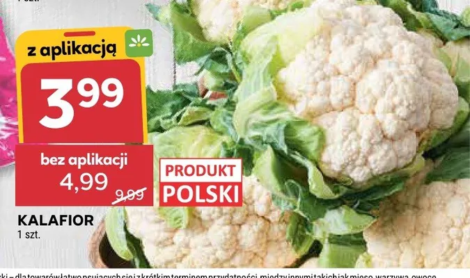 Kalafior promocja w Stokrotka