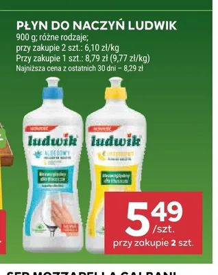 Płyn do naczyń Ludwik aloesowy promocja w Stokrotka