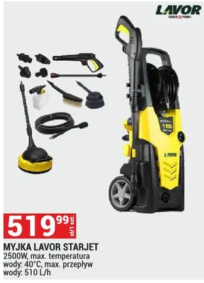 Myjka Lavor Starjet 2500W promocja w Merkury Market