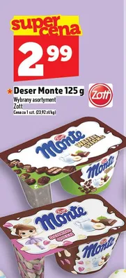 Deser Monte promocja w TOPAZ