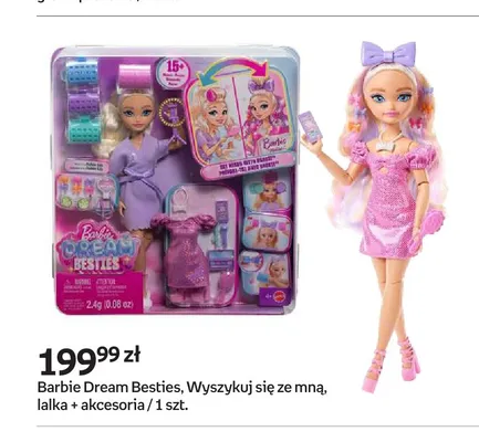 Lalka Barbie Dream Besties Wyszukuj się ze mną promocja w Empik
