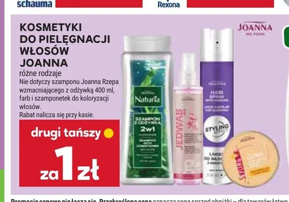 Jedwab do włosów Joanna promocja w Stokrotka