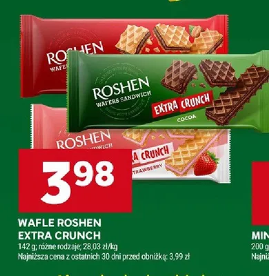 Wafle extra crunch promocja w Stokrotka