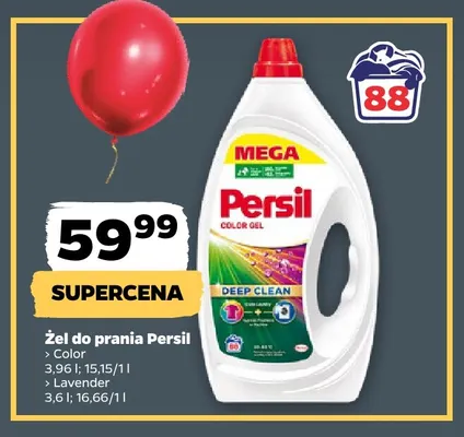 Żel do prania Persil Lavender promocja w Netto