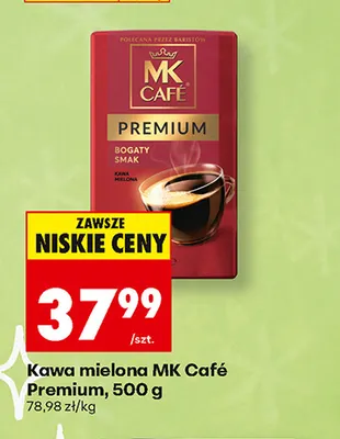 Kawa mielona MK Café Premium promocja w Biedronka