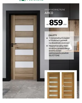 Drzwi wewnętrzne Arco Pol-Skone promocja w Komfort