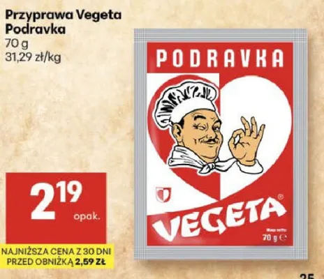 Przyprawa Vegeta Podravka promocja w Delikatesy Centrum