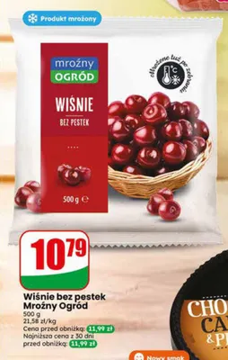 Wiśnie bez pestek Mroźny Ogród promocja w Dino