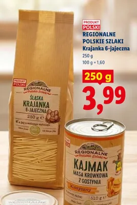 Krajanka 6-jajeczna śląska Regionalne Polskie Szlaki promocja w Lidl