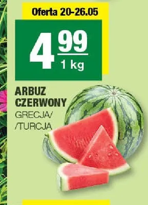 Arbuz czerwony Grecja/Turcja promocja w SPAR