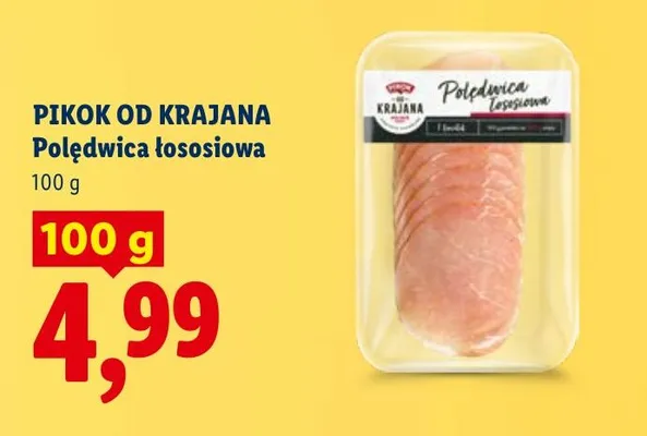 Polędwica łososiowa promocja w Lidl
