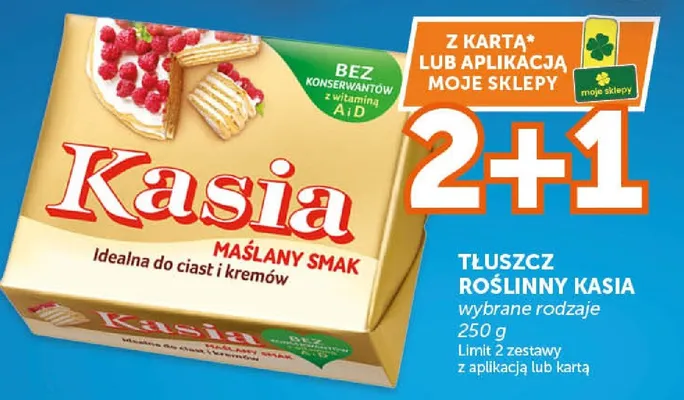 Tłuszcz roślinny maślany smak promocja w ABC