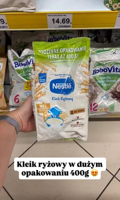 Kleik ryżowy Nestlé promocja w Dino