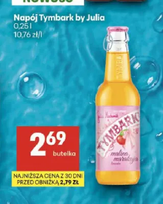 Napój Tymbark by Julia malina marakuja promocja w Delikatesy Centrum