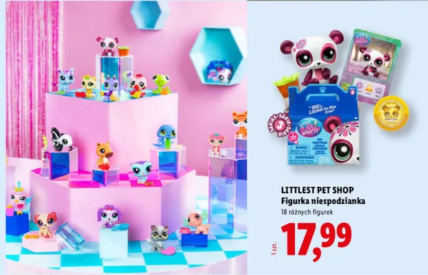 Figurka niespodzianka Littlest Pet Shop promocja w Lidl