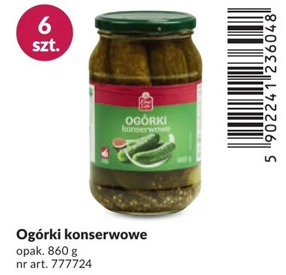 Ogórki konserwowe promocja w Makro