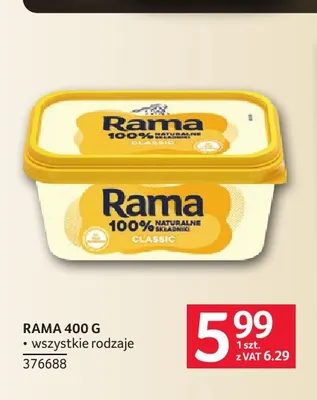 Margaryna Rama promocja w Selgros