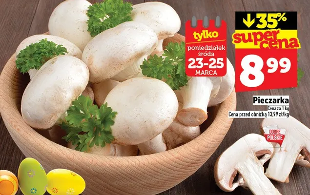 Pieczarka promocja w TOPAZ