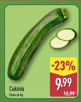 Cukinia promocja w Aldi