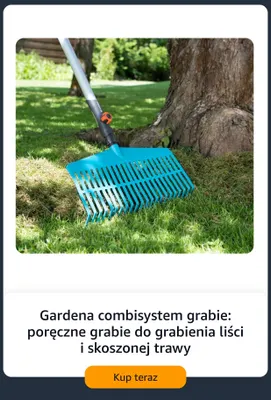 Grabie combisystem Gardena promocja w Amazon