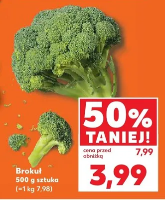 Brokuł promocja w Kaufland