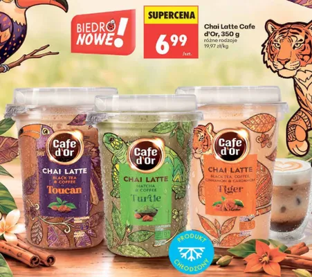 Chai Latte Cafe d'Or Tiger promocja w Biedronka