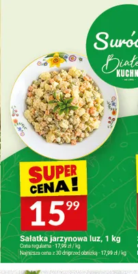 Sałatka jarzynowa luz Białecki Kuchnia promocja w Twój Market