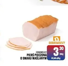 Pierś pieczona o smaku maślanym Dobrowolscy promocja w Tomi Markt