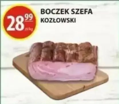 Boczek szefa  promocja w Zielony Koszyk