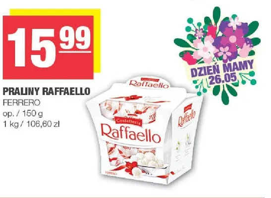 Praliny Raffaello promocja w SPAR