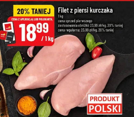 Filet z piersi kurczaka promocja w POLOmarket