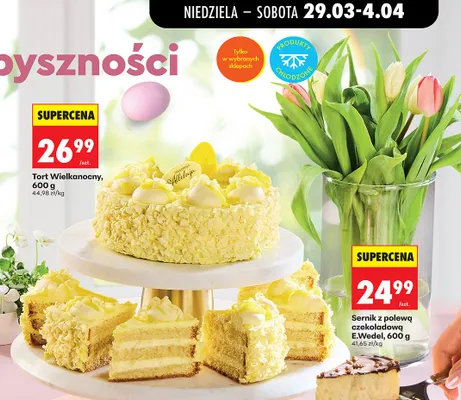 Tort wielkanocny promocja w Biedronka