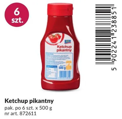 Ketchup pikantny promocja w Makro