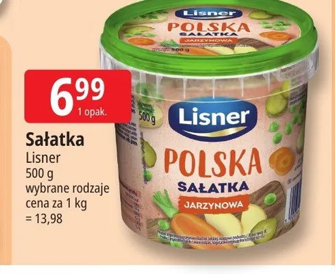 Sałatka Lisner promocja w Leclerc