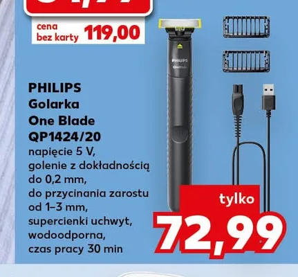 Golarka Philips One Blade promocja w Kaufland