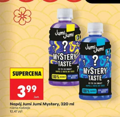 Napój Jumi Jumi Mystery fioletowy promocja w Biedronka