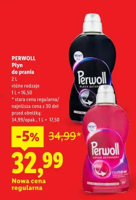 Płyn do prania Perwoll promocja w Lidl