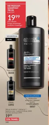 Szampon połysk Advance Techniques Avon promocja w AVON