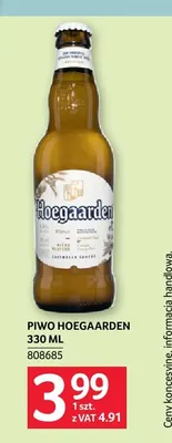 Piwo Hoegaarden promocja w Selgros