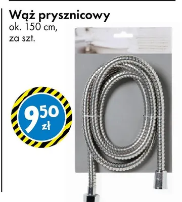 Wąż prysznicowy ok. 150 cm promocja w Tedi