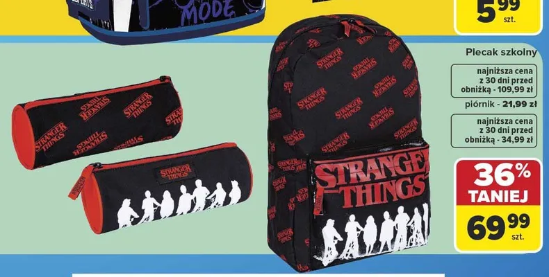 Piórnik Stranger Things promocja w Carrefour