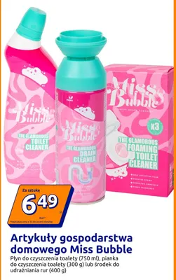 Pianka do czyszczenia toalety Miss Bubble promocja w Action
