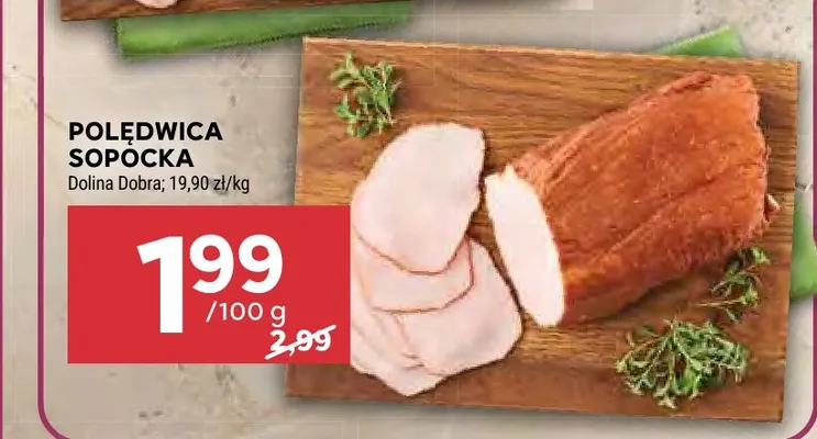 Polędwica sopocka Dolina Dobra promocja w Stokrotka