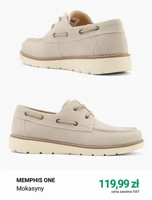 Mokasyny Memphis One promocja w Deichmann