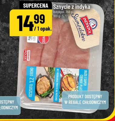 Sznycle z indyka  promocja w POLOmarket
